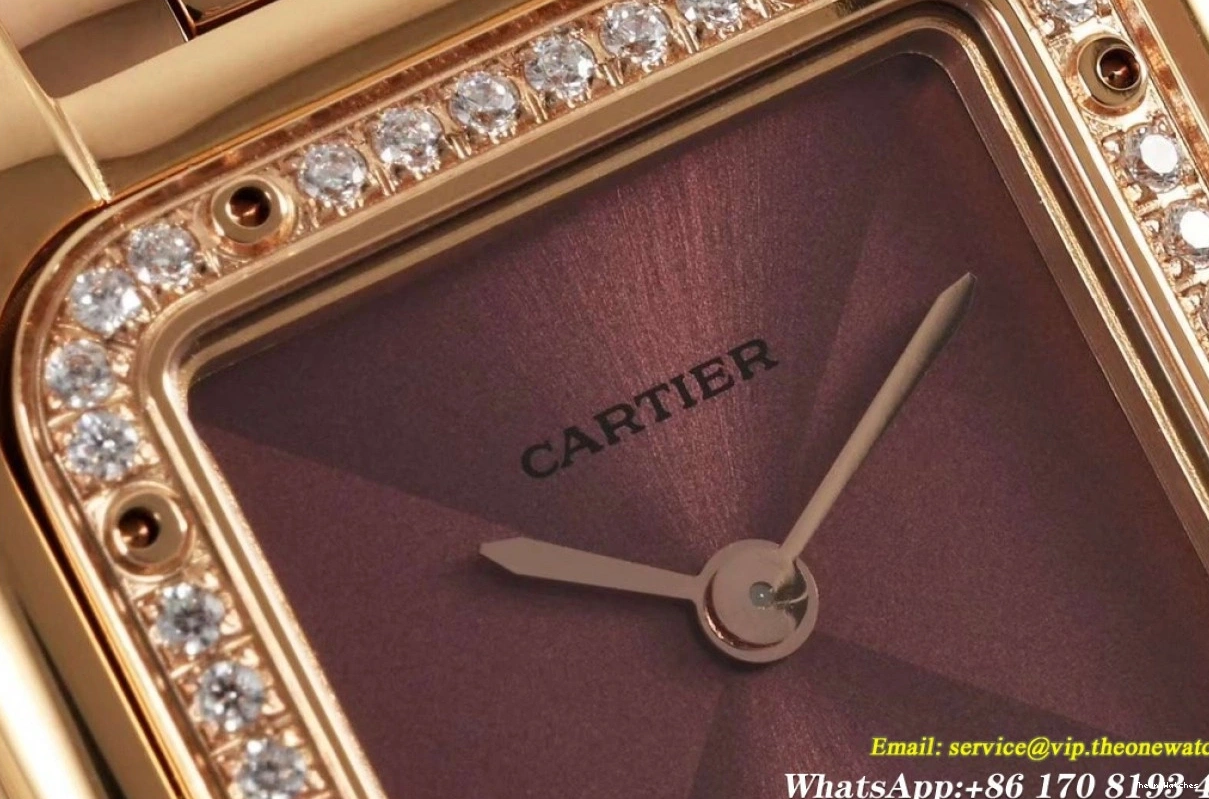 Dial Panthere Quartz RG AF Dia Secrete 22mm De RG Brown Ladies 0213